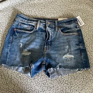 Old Navy HIGH-RISE O.G. STRAIGHT Jean shorts (with secret-smooth pockets)